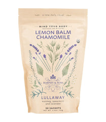 Organic Lemon Balm Chamomile, Bag of 50 Sachets